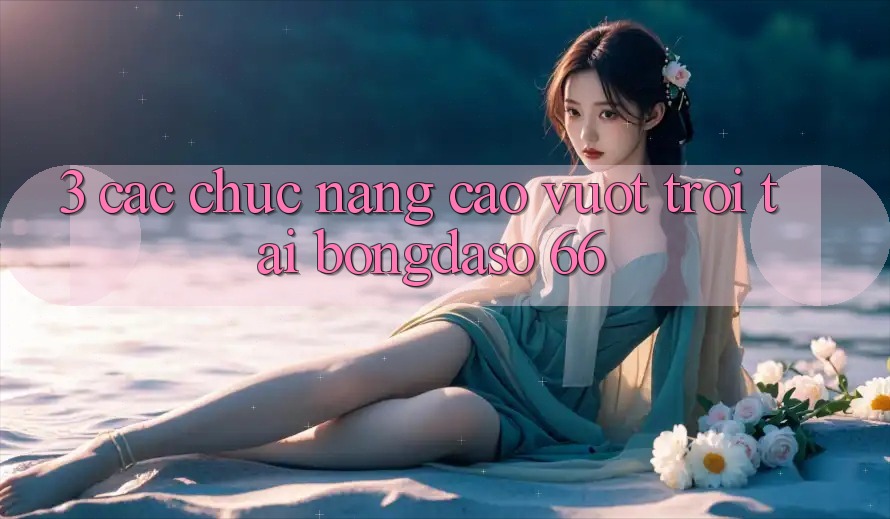 3. Các Chức năng Cao vượt trội Tại Bongdaso 66 3. Các Chức năng Cao vượt trội Tại Bongdaso 66