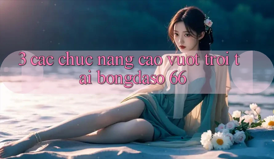 3. Các Chức năng Cao vượt trội Tại Bongdaso 66 3. Các Chức năng Cao vượt trội Tại Bongdaso 66