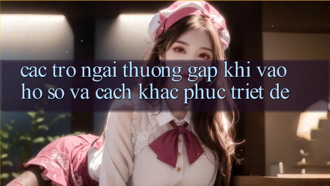 Các Trở Ngại Thường Gặp Khi Vào hồ sơ Và Cách Khắc Phục Triệt Để Các Trở Ngại Thường Gặp Khi Vào hồ sơ Và Cách Khắc Phục Triệt Để