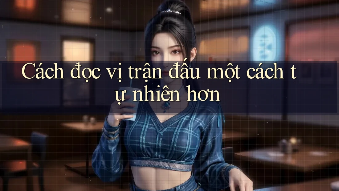 Cách đọc vị trận đấu một cách tự nhiên hơn Cách đọc vị trận đấu một cách tự nhiên hơn