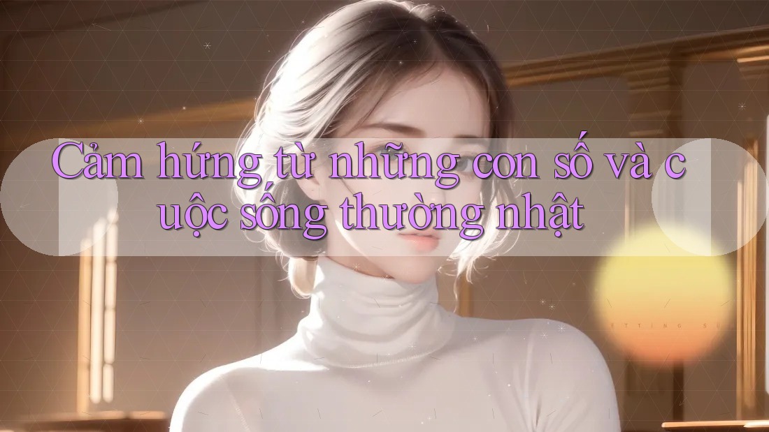 Cảm hứng từ những con số và cuộc sống thường nhật Cảm hứng từ những con số và cuộc sống thường nhật