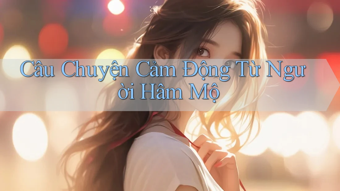 Câu Chuyện Cảm Động Từ Người Hâm Mộ Câu Chuyện Cảm Động Từ Người Hâm Mộ