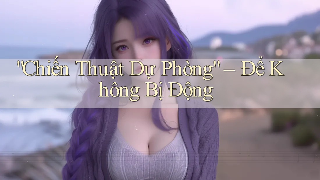 “Chiến Thuật Dự Phòng” – Để Không Bị Động “Chiến Thuật Dự Phòng” – Để Không Bị Động