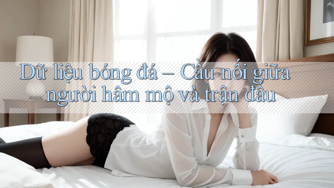 Dữ liệu bóng đá – Cầu nối giữa người hâm mộ và trận đấu Dữ liệu bóng đá – Cầu nối giữa người hâm mộ và trận đấu