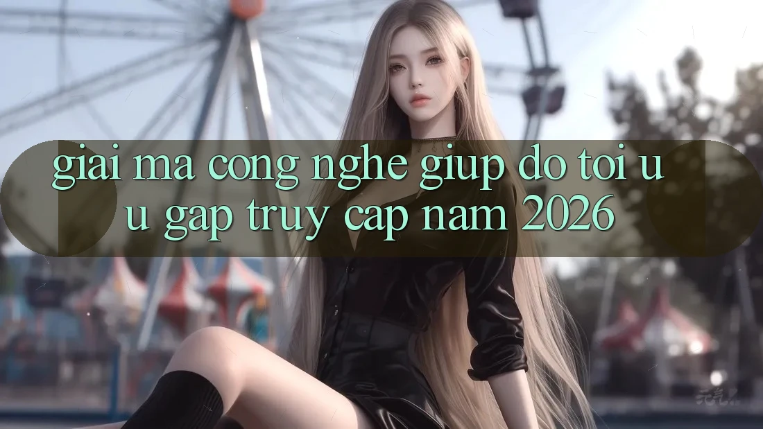 Giải Mã Công Nghệ Giúp đỡ Tối Ưu Gấp Truy Cập Năm 2026 Giải Mã Công Nghệ Giúp đỡ Tối Ưu Gấp Truy Cập Năm 2026