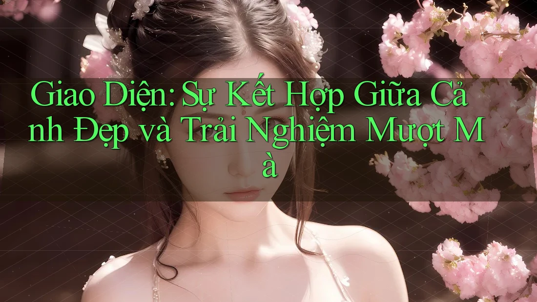 Giao Diện: Sự Kết Hợp Giữa Cảnh Đẹp và Trải Nghiệm Mượt Mà Giao Diện: Sự Kết Hợp Giữa Cảnh Đẹp và Trải Nghiệm Mượt Mà
