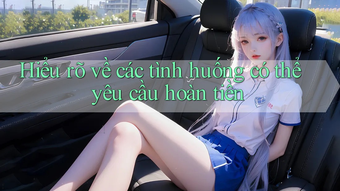 Hiểu rõ về các tình huống có thể yêu cầu hoàn tiền