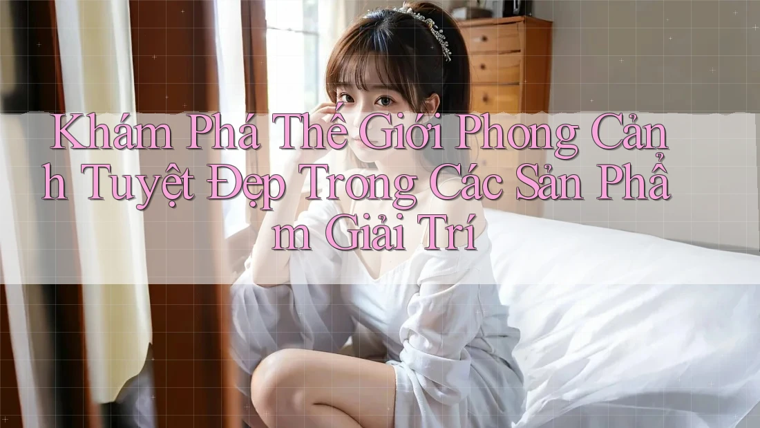 Khám Phá Thế Giới Phong Cảnh Tuyệt Đẹp Trong Các Sản Phẩm Giải Trí Khám Phá Thế Giới Phong Cảnh Tuyệt Đẹp Trong Các Sản Phẩm Giải Trí