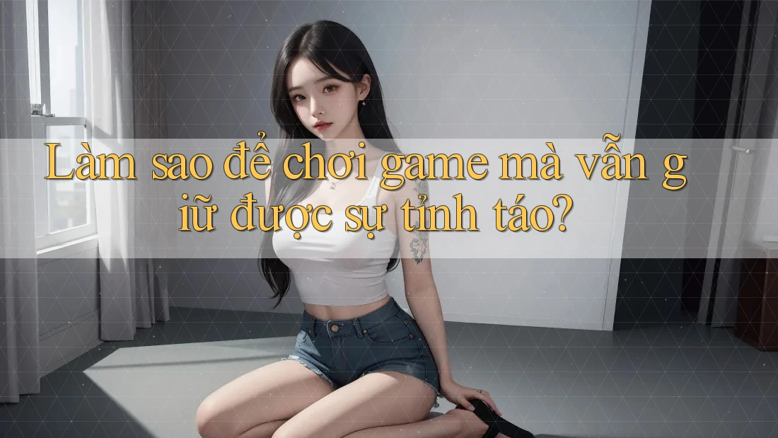 Làm sao để chơi game mà vẫn giữ được sự tỉnh táo? Làm sao để chơi game mà vẫn giữ được sự tỉnh táo?