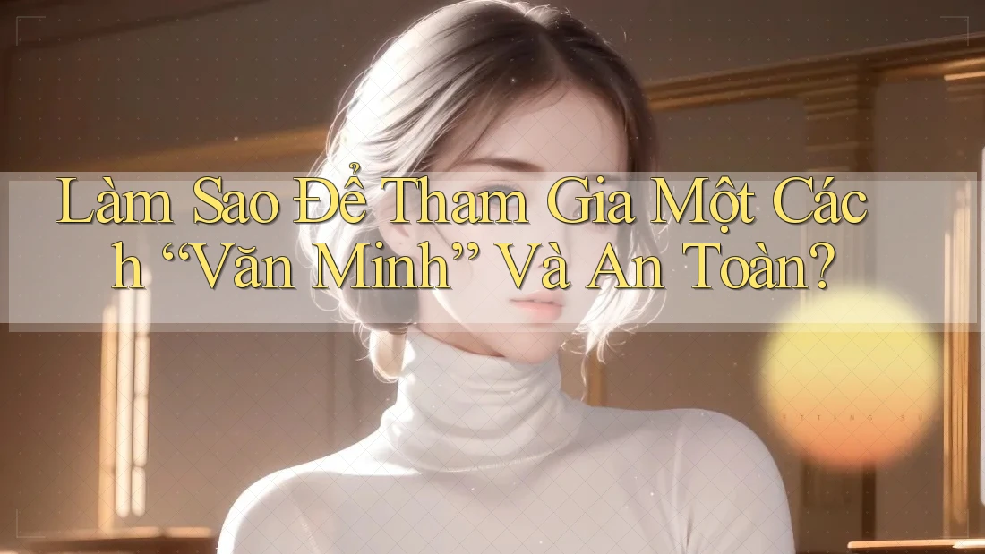 Làm Sao Để Tham Gia Một Cách “Văn Minh” Và An Toàn? Làm Sao Để Tham Gia Một Cách “Văn Minh” Và An Toàn?