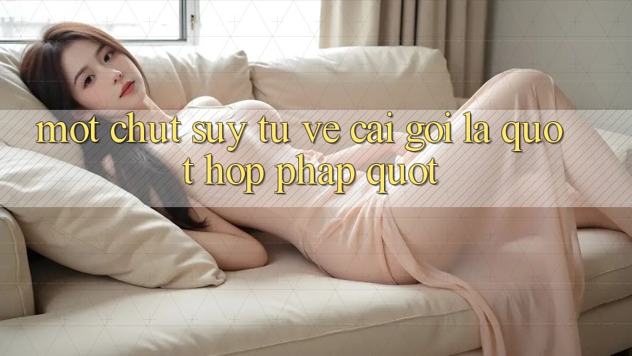 Một chút suy tư về cái gọi là " Hợp pháp"