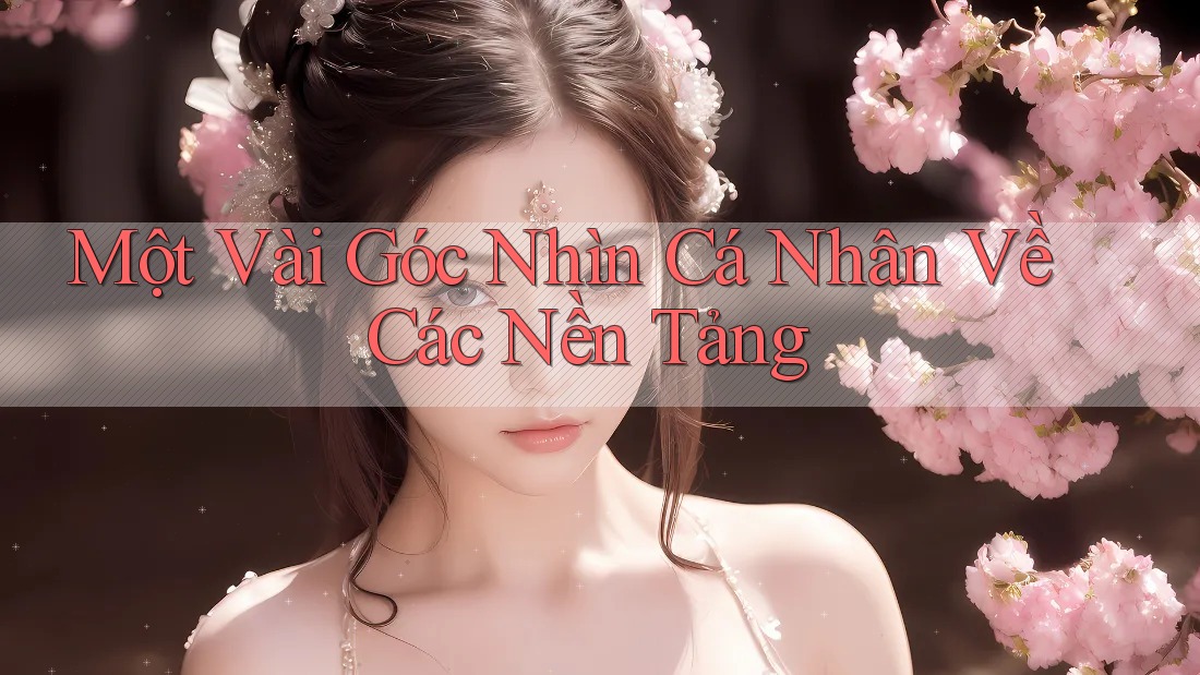 Một Vài Góc Nhìn Cá Nhân Về Các Nền Tảng Một Vài Góc Nhìn Cá Nhân Về Các Nền Tảng