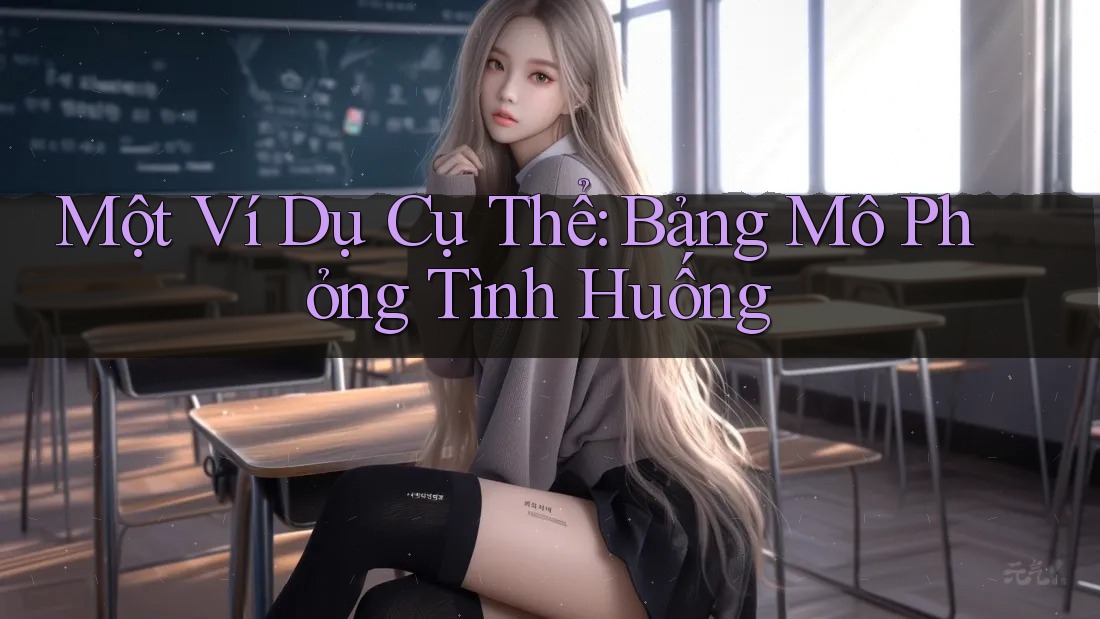 Một Ví Dụ Cụ Thể: Bảng Mô Phỏng Tình Huống Một Ví Dụ Cụ Thể: Bảng Mô Phỏng Tình Huống