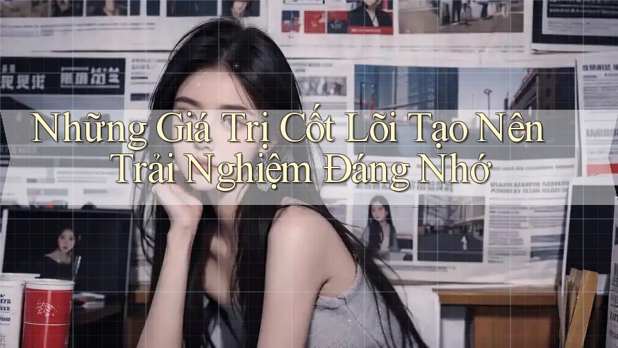 Những Giá Trị Cốt Lõi Tạo Nên Trải Nghiệm Đáng Nhớ Những Giá Trị Cốt Lõi Tạo Nên Trải Nghiệm Đáng Nhớ
