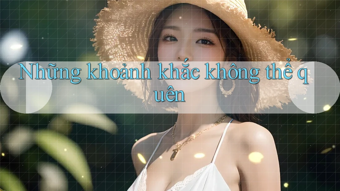 Những Khoảnh Khắc Không Thể Quên Những Khoảnh Khắc Không Thể Quên