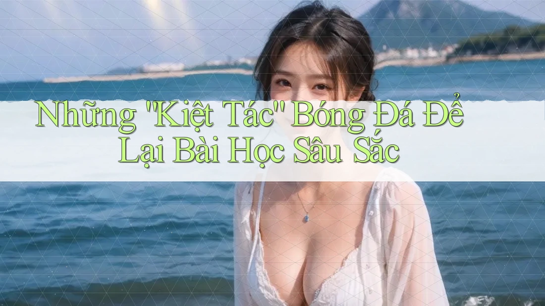 Những “Kiệt Tác” Bóng Đá Để Lại Bài Học Sâu Sắc