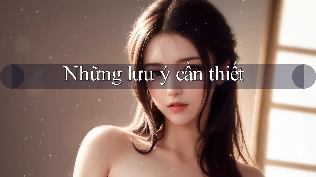 Những Lưu Ý Cần Thiết Những Lưu Ý Cần Thiết