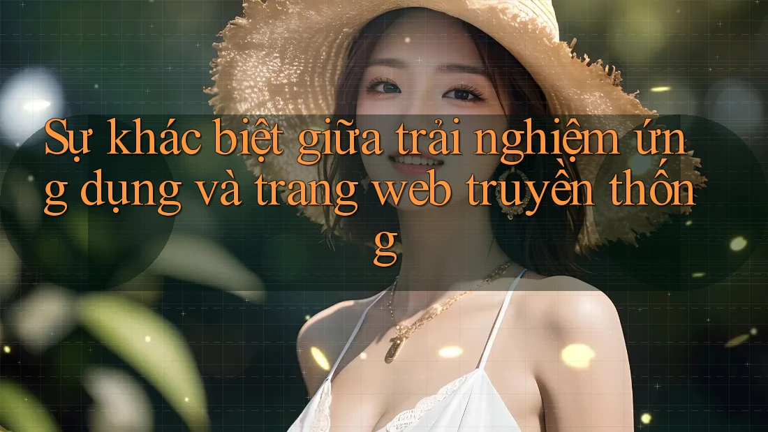 Sự khác biệt giữa trải nghiệm ứng dụng và trang web truyền thống Sự khác biệt giữa trải nghiệm ứng dụng và trang web truyền thống