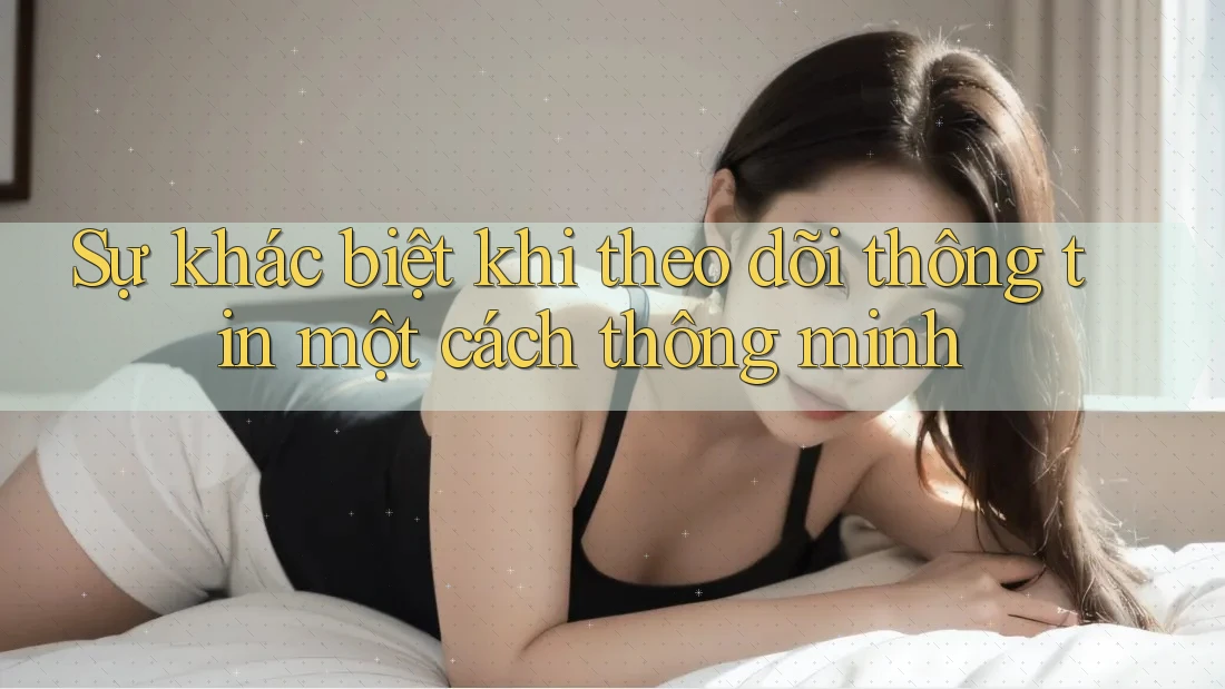 Sự khác biệt khi theo dõi thông tin một cách thông minh Sự khác biệt khi theo dõi thông tin một cách thông minh