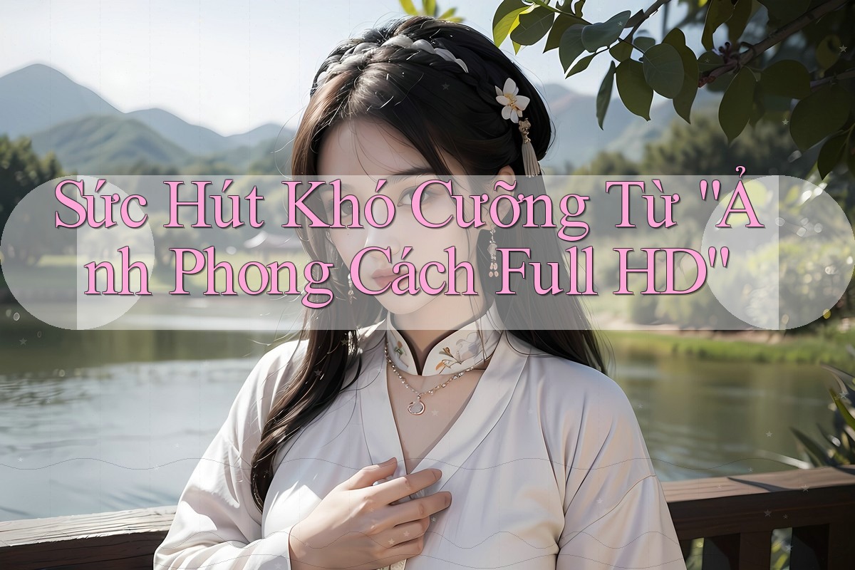 Sức Hút Khó Cưỡng Từ “Ảnh Phong Cách Full HD” Sức Hút Khó Cưỡng Từ “Ảnh Phong Cách Full HD”