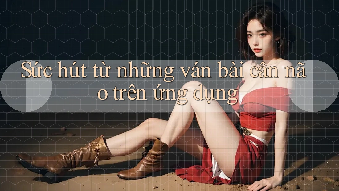 Sức hút từ những ván bài cân não trên ứng dụng Sức hút từ những ván bài cân não trên ứng dụng