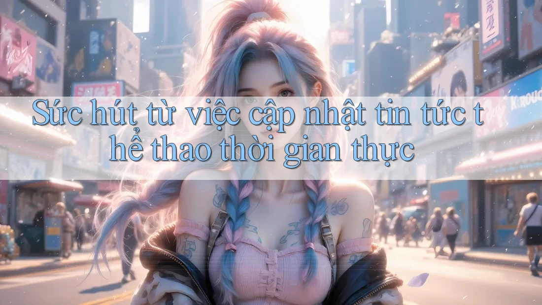 Sức hút từ việc cập nhật tin tức thể thao thời gian thực Sức hút từ việc cập nhật tin tức thể thao thời gian thực