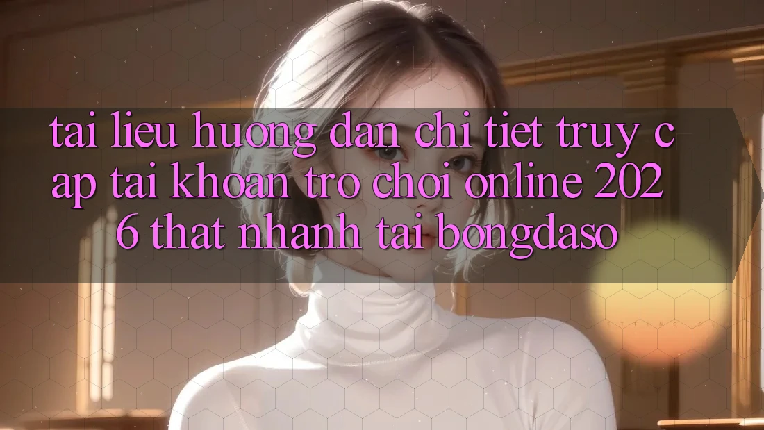Tài liệu hướng dẫn Chi Tiết: Truy cập tài khoản Trò chơi Online 2026 Thật Nhanh Tại Bongdaso Tài liệu hướng dẫn Chi Tiết: Truy cập tài khoản Trò chơi Online 2026 Thật Nhanh Tại Bongdaso