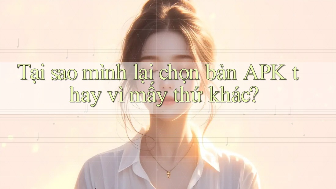 Tại sao mình lại chọn bản APK thay vì mấy thứ khác? Tại sao mình lại chọn bản APK thay vì mấy thứ khác?