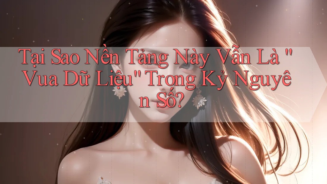 Tại Sao Nền Tảng Này Vẫn Là “Vua Dữ Liệu” Trong Kỷ Nguyên Số? Tại Sao Nền Tảng Này Vẫn Là “Vua Dữ Liệu” Trong Kỷ Nguyên Số?