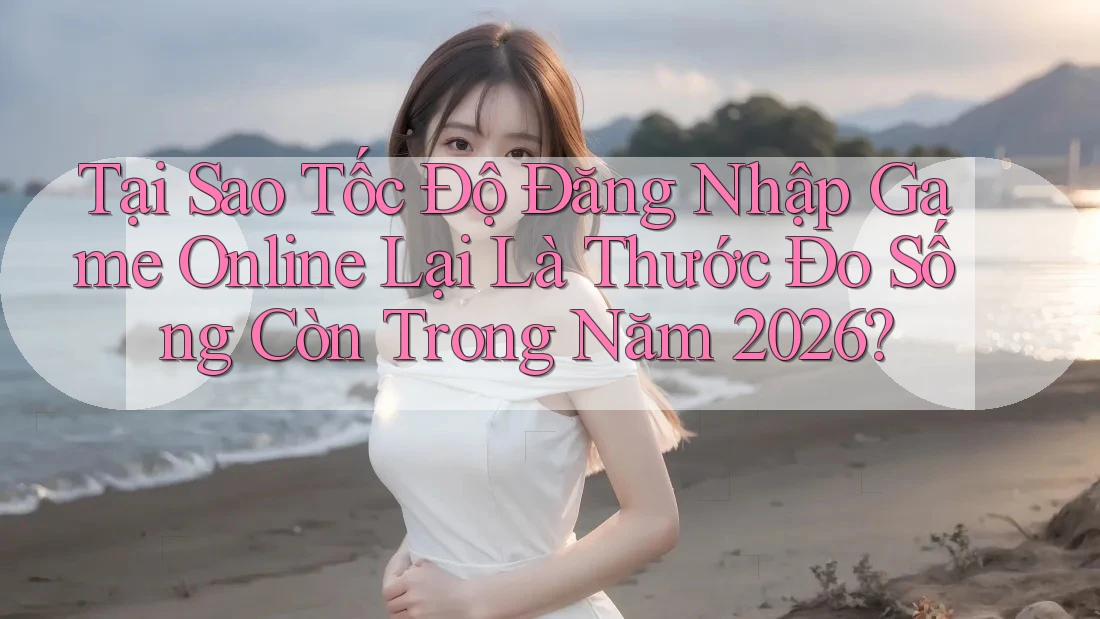 Tại Sao Tốc Độ Đăng Nhập Game Online Lại Là Thước Đo Sống Còn Trong Năm 2026?