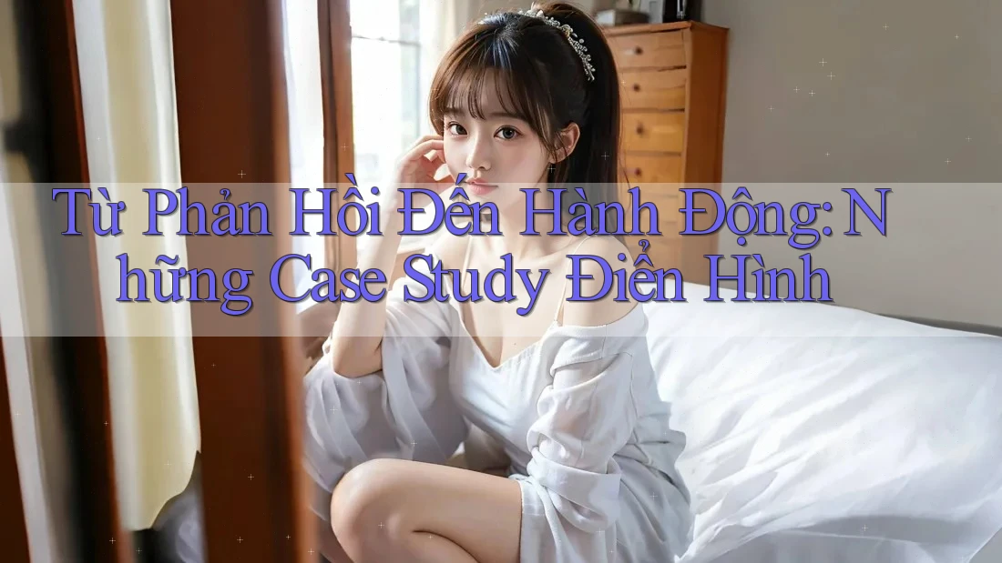 Từ Phản Hồi Đến Hành Động: Những Case Study Điển Hình Từ Phản Hồi Đến Hành Động: Những Case Study Điển Hình