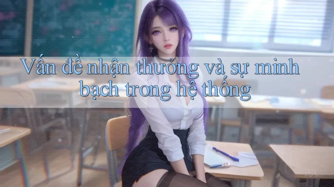 Vấn đề nhận thưởng và sự minh bạch trong hệ thống Vấn đề nhận thưởng và sự minh bạch trong hệ thống